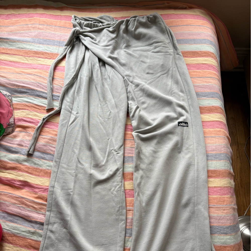 Women's Grey Otto Wrap Sweatpants
